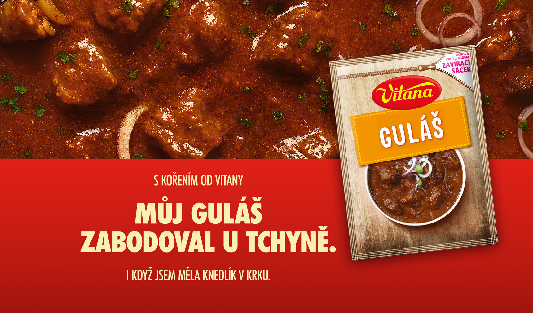 Nová komunikační kampaň na naše koření Vitana