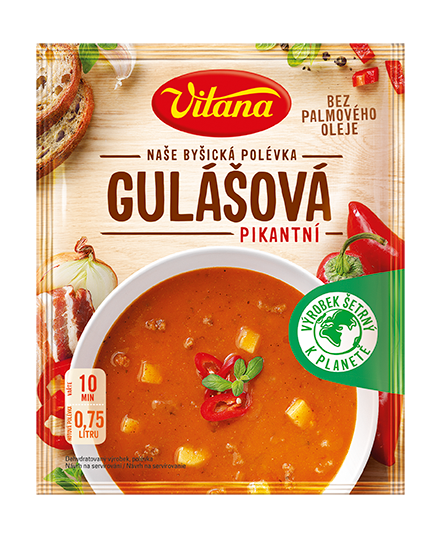 Gulášová pikantní polévka