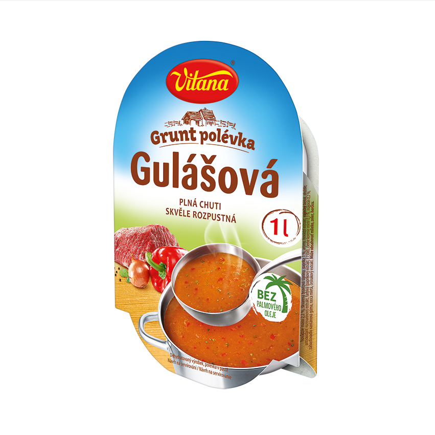Gulášová polévka Grunt 1l