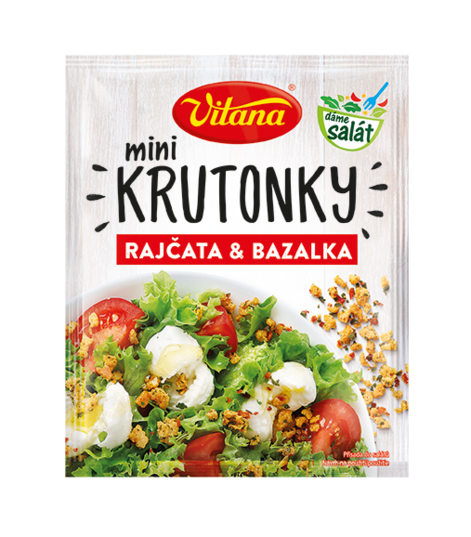 Mini Krutonky Rajčata & Bazalka