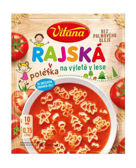 Rajská na výletě v lese