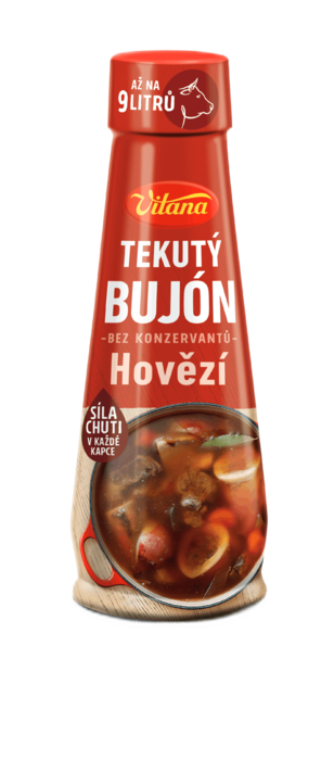 Tekutý bujón hovězí