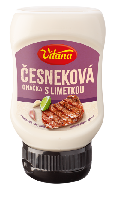Česneková omáčka s limetkou