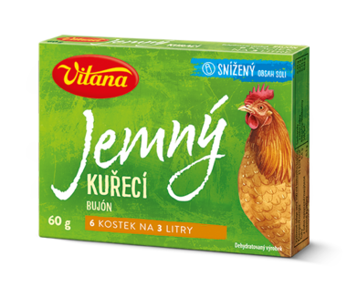 Jemný bujón kuřecí