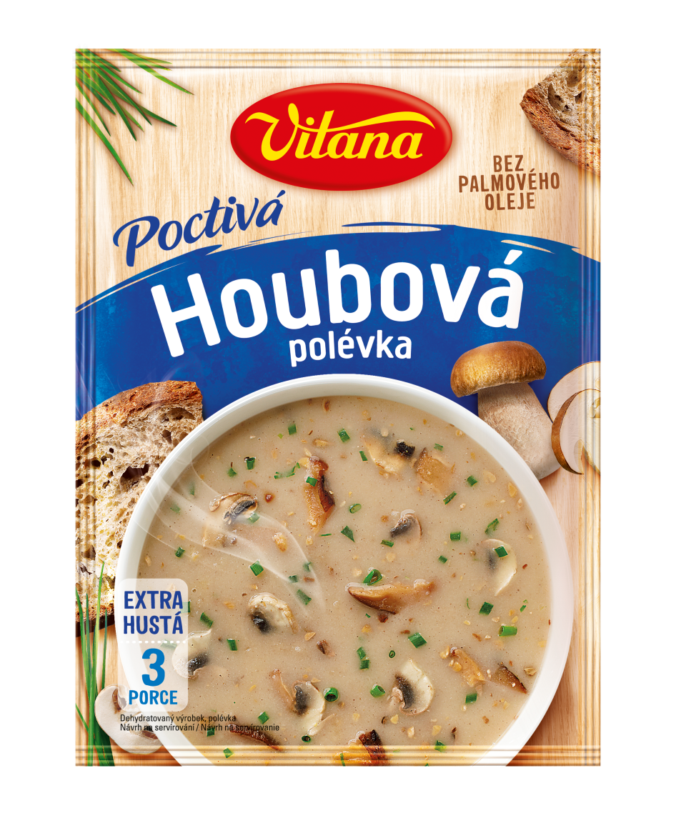 Poctivá Houbová polévka