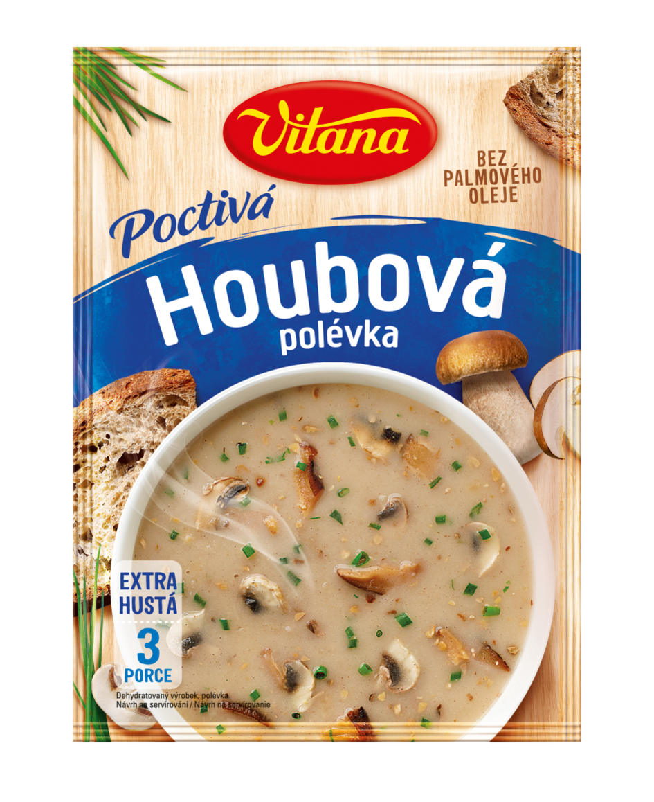 Poctivá Houbová polévka