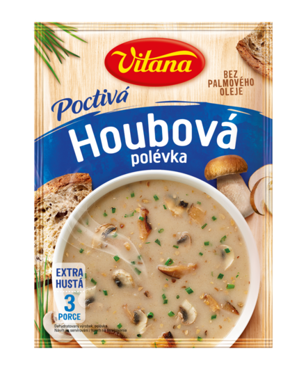 Poctivá Houbová polévka