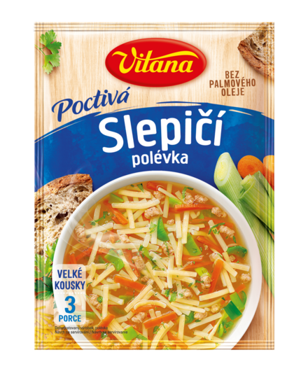 Poctivá slepičí polévka