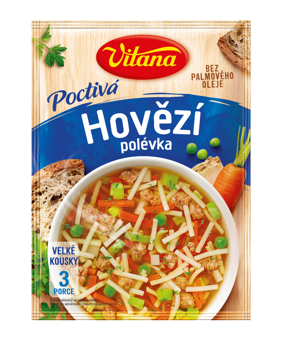 Poctivá hovězí polévka