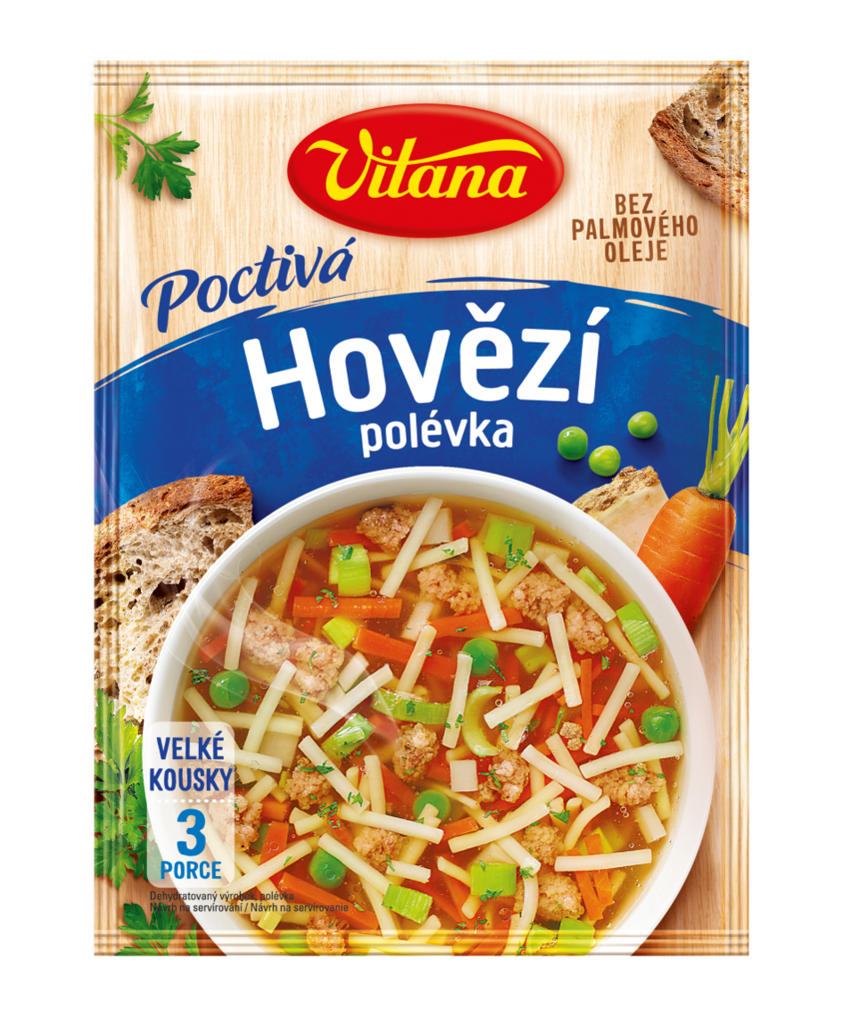 Poctivá hovězí polévka