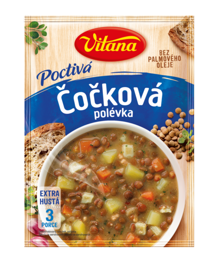 Poctivá čočková polévka
