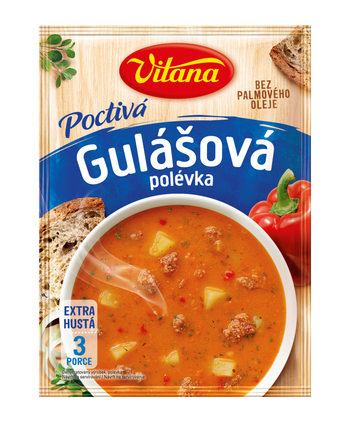 Poctivá gulášová polévka