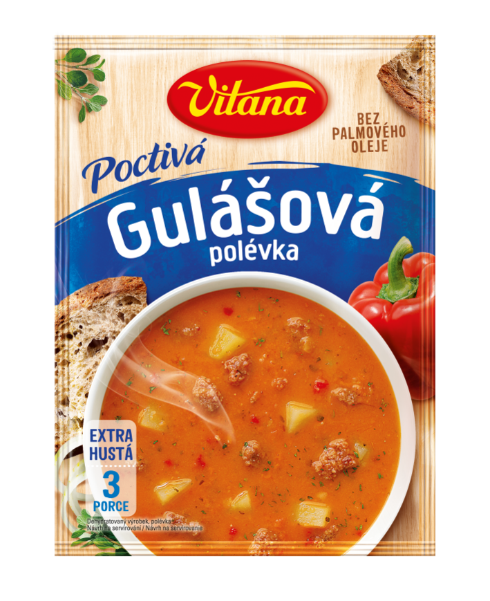 Poctivá gulášová polévka