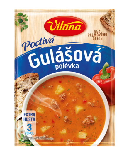 Poctivá gulášová polévka