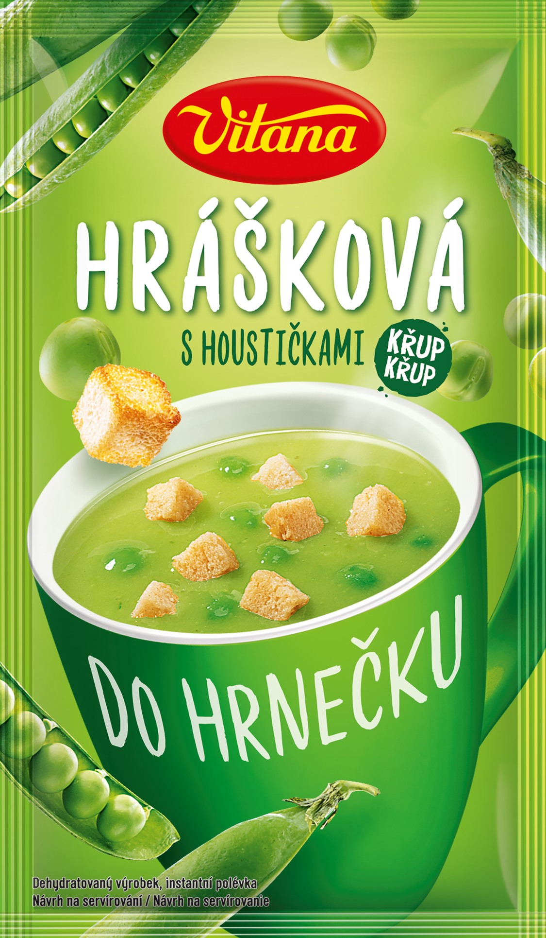 Hrášková s houstičkami