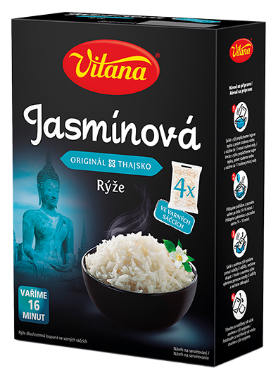 Rýže Jasmínová ve varných sáčcích