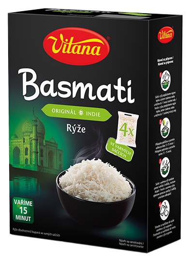 Rýže Basmati ve varných sáčcích