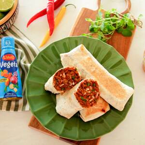 Burrito con Cerdo Deshebrado (Burrito s trhaným vepřovým)